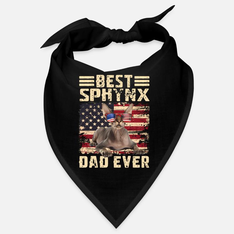 Sphynx Dad Bandana