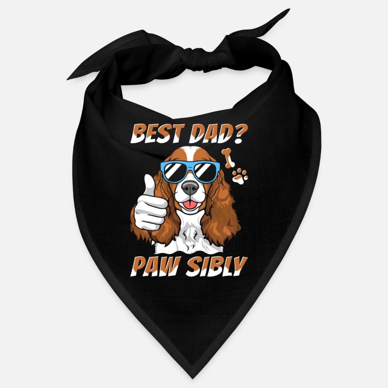 Cocker Spaniel Father Best Dad Pawsibly Bandana