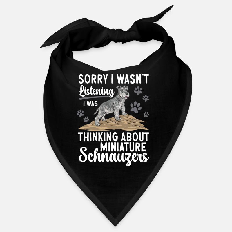 Zwergschnauzer Hund Schnauzer Bandana