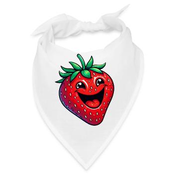 Erdbeeren Erdbeeren - Bandana - Weiß - Vorne