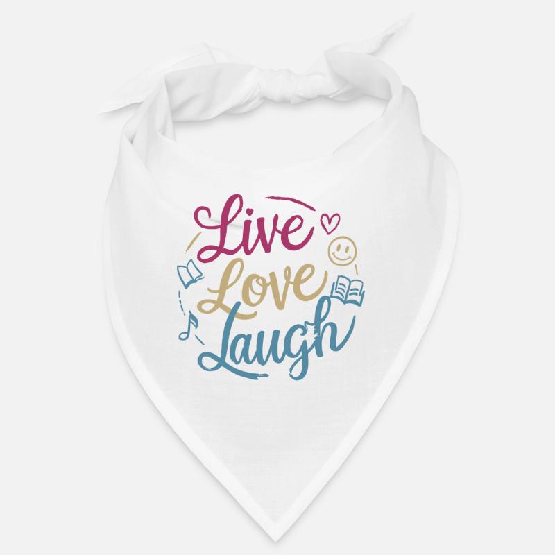 LEBE LIEBE LACHEN Bandana