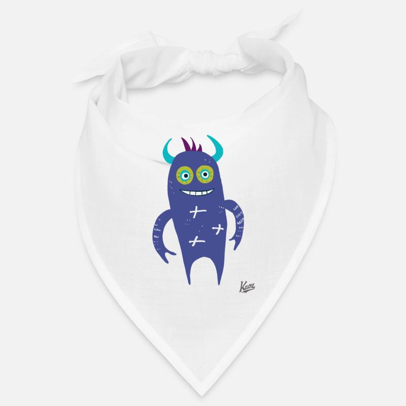 petit monstre bleu Bandana