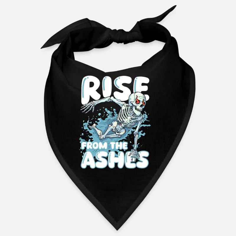 Swimming Float Skeleton Bandana