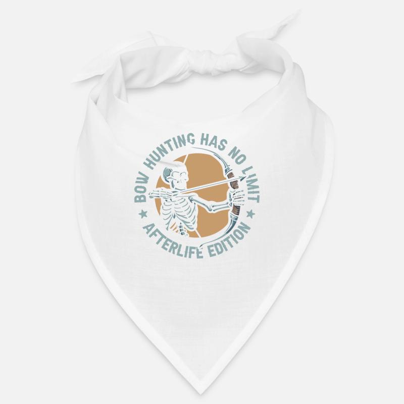 Bogenjagd Bogenjäger Skelett Bandana