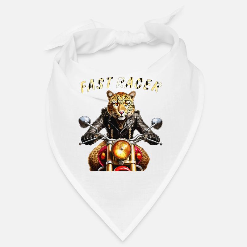 LEOPARD MOTORCYCLE FAST RACER Bandana