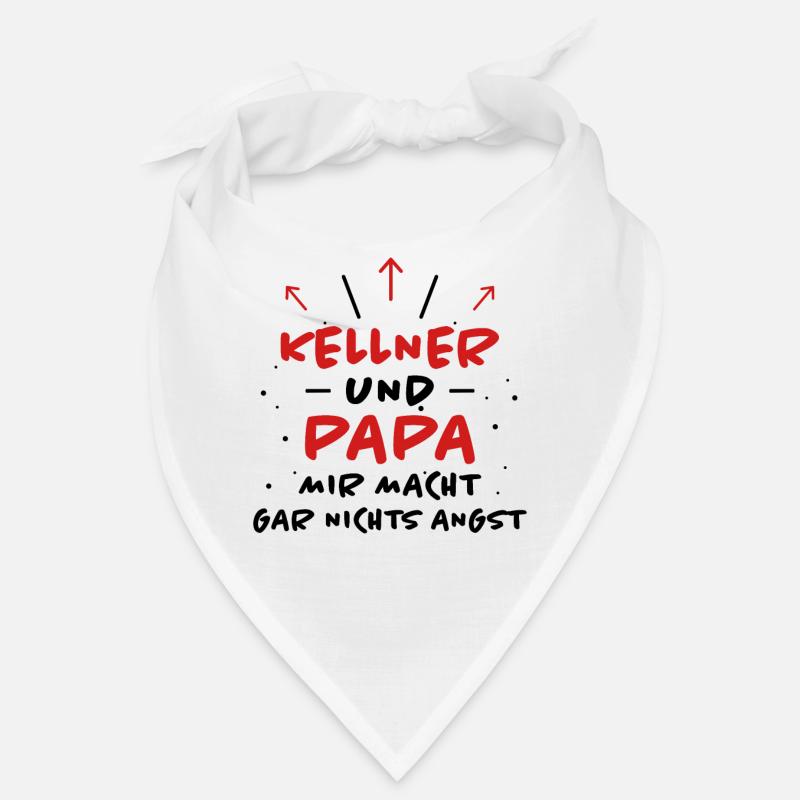 Kellner Spruch Restaurant Lustige Kellner Geschenk Bandana