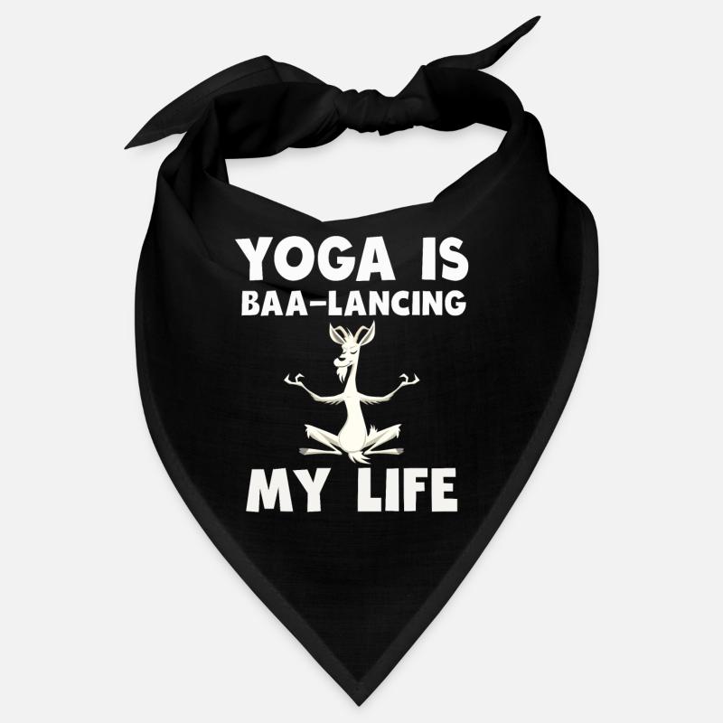 Goat Yoga Équilibrer ma vie Bandana