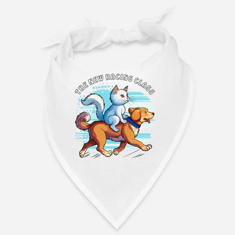 DOG CAT LA NOUVELLE CLASSE DE COURSE Bandana