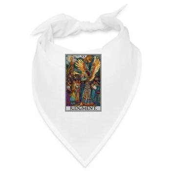 Tarotkarten Tarotkarte 20 Judgment Gericht - Bandana - Weiß - Vorne
