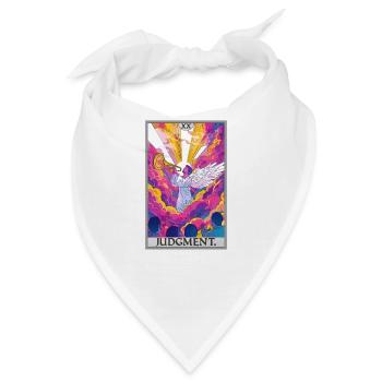 Tarotkarten Tarotkarte 20 Judgment Gericht - Bandana - Weiß - Vorne