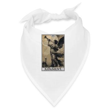 Tarotkarten Tarotkarte 20 Judgment Gericht - Bandana - Weiß - Vorne