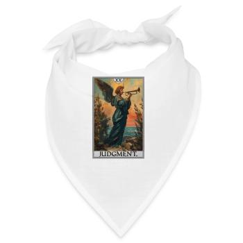Tarotkarten Tarotkarte 20 Judgment Gericht - Bandana - Weiß - Vorne