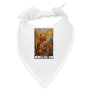 Tarotkarten Tarotkarte 20 Judgment Gericht - Bandana - Weiß - Vorne