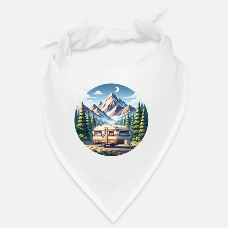 Camping Camper Wohnwagen Bandana