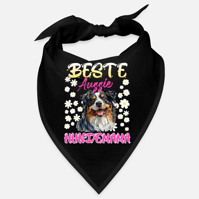 Australian Shepherd BEST AUSSIE DOG MOM Bandana
