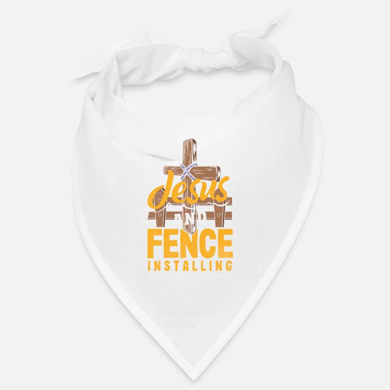 Funny Fence Builder Fence Installer Bandana