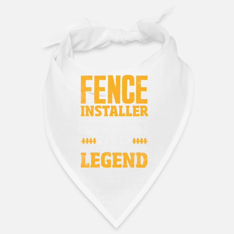 Funny Fence Builder Fence Installer Bandana
