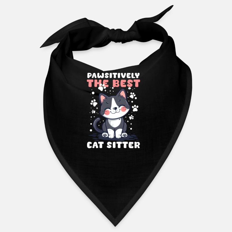 Cat Sitter Pawsitively The Best Cat Sitter Bandana