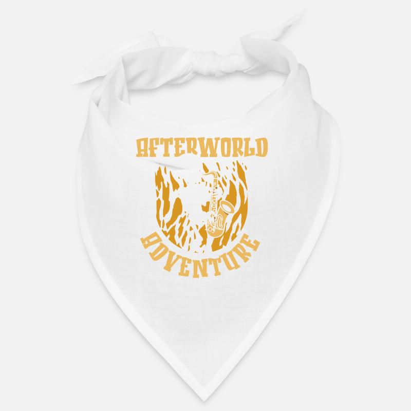 Saxophone Saxophone Skeleton Afterworld Adventure Bandana