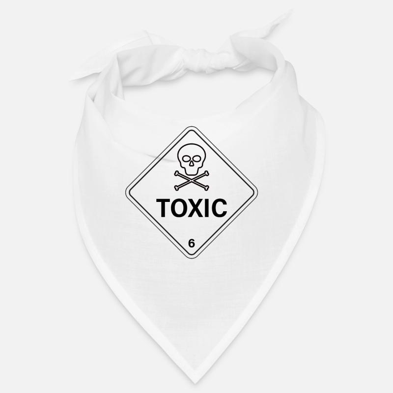 Toxic beware! Skull Bandana