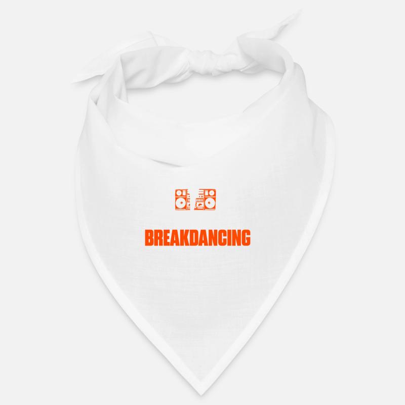 Breakdance Breakdancer Breakdancing Father - Bandana - white