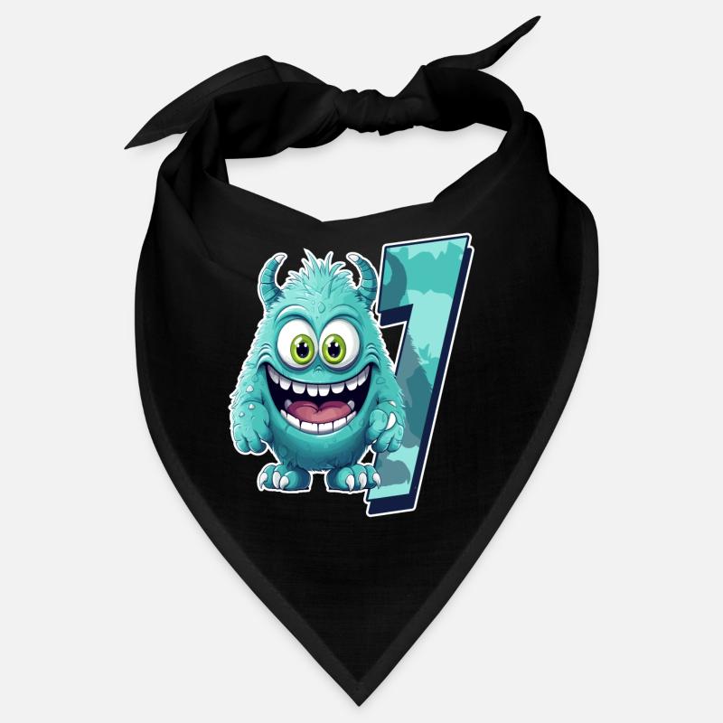 Monster Design pour les enfants – Sept ans Bandana