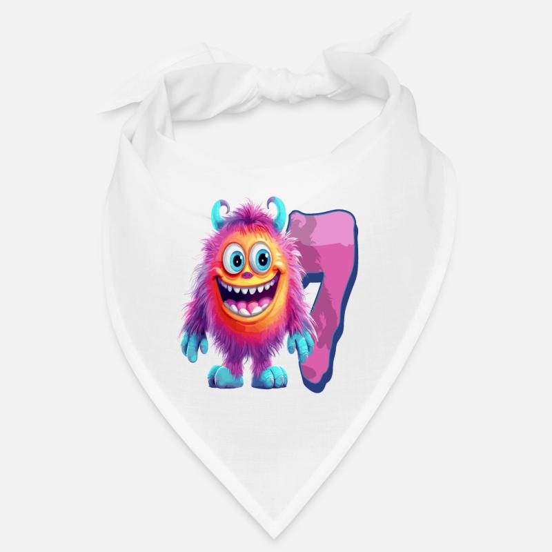 Monster Design pour les enfants – Sept ans Bandana