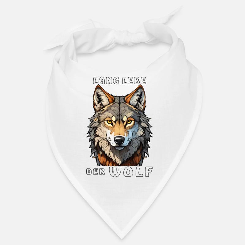 LANG LEBE DER WOLF Bandana