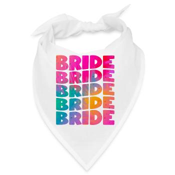 Junggesellenabschied in spe Junggesellenabschied - Bandana - Weiß - Vorne