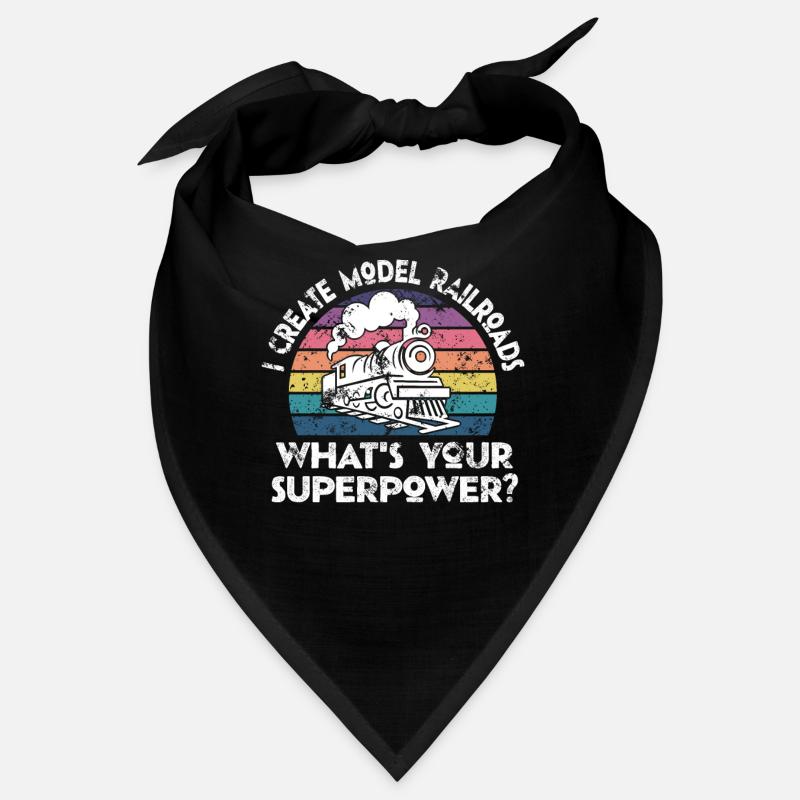 Ich erschaffe Modelleisenbahn-Superkraft Bandana