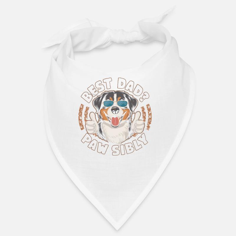 Bernese Mountain Dog Father Best Dad Pawsibly Bandana