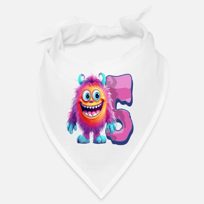 Monster Design for Kids – Five Years Bandana