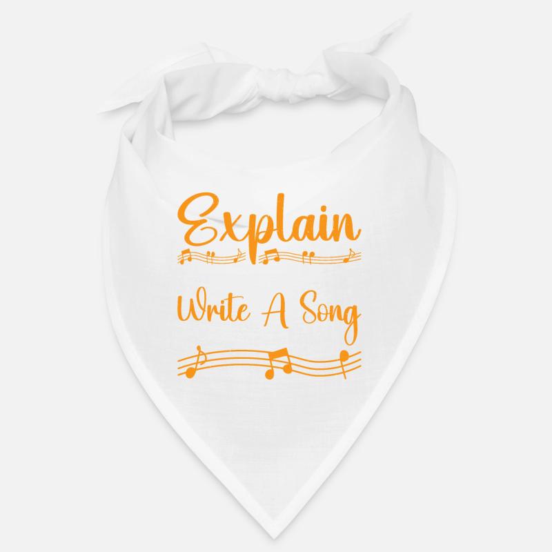 Can't Explain Feelings, But Can Write a Song 3 Bandana