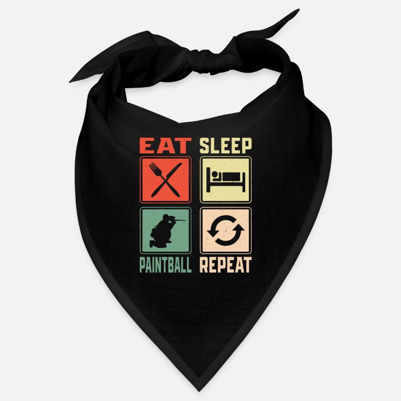 Eat Sleep Paintball Repeat Paintballer Tactical Pl Bandana