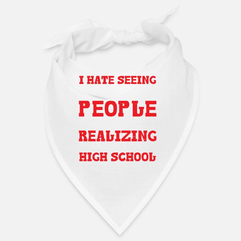 Realizing I Went To High School With Them Bandana