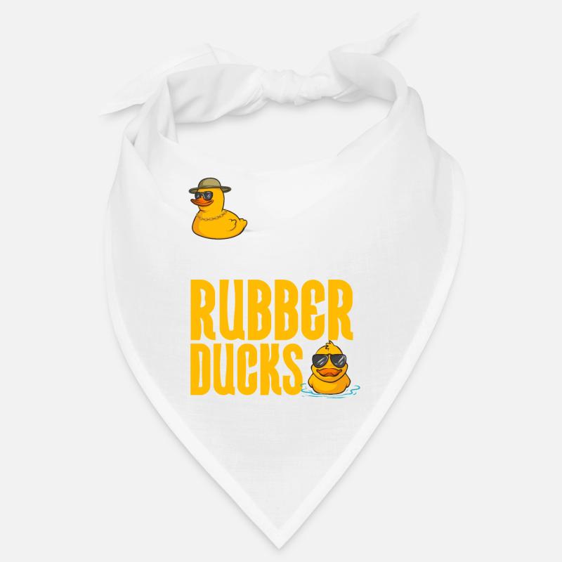 Quietscheentchen Quietscheente Gummiente Bandana