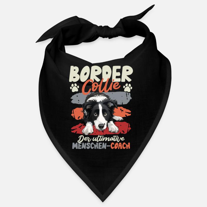 BORDER COLLIE DER ULTIMATIVE MENSCHEN COACH Lustig Bandana