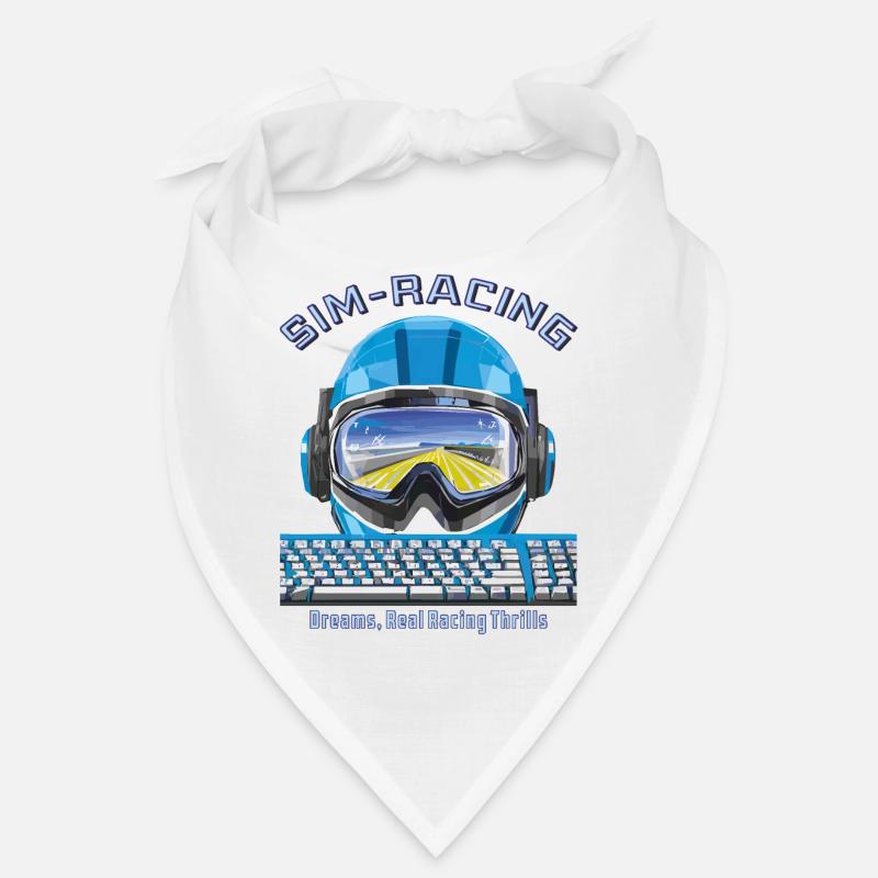 SIM RACING Dreams, Real Racing Thrills Bandana