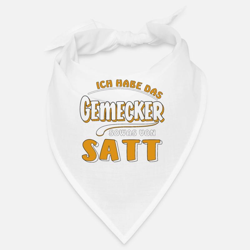 HABE DAS GEMECKER SATT Bandana
