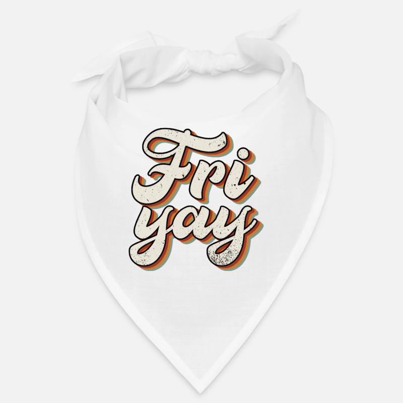 Fri Yay Enseignants École Weekend Vibes Bandana