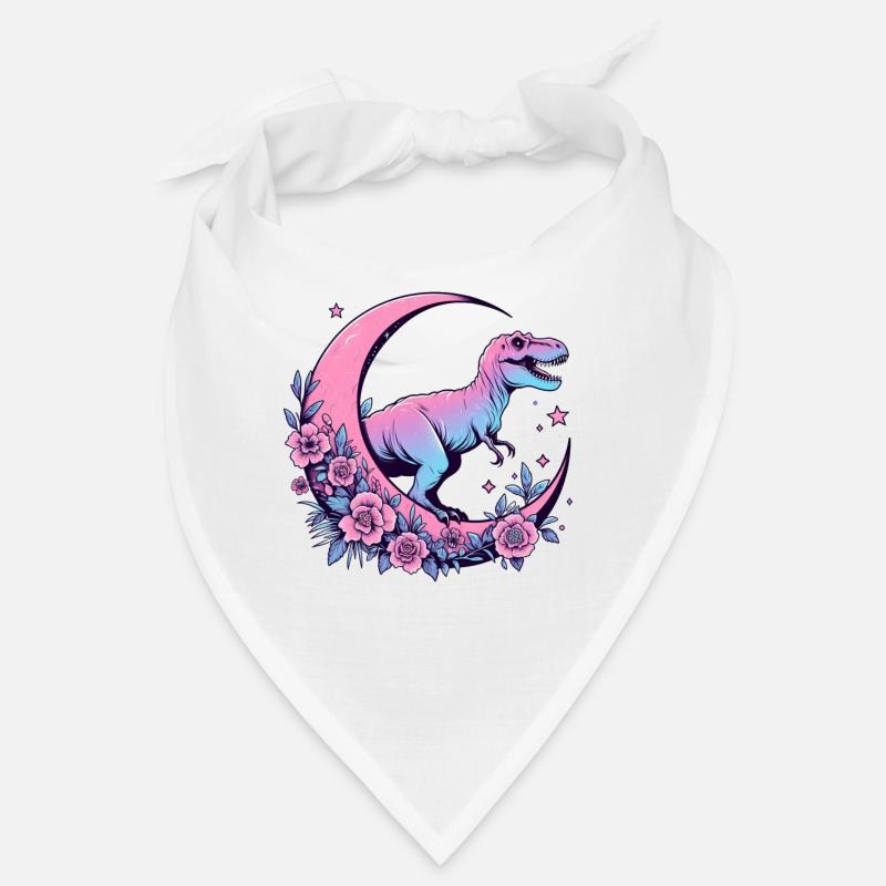 Pastell Goth T-Rex Kawaii Ästhetischer Gruseliger Bandana