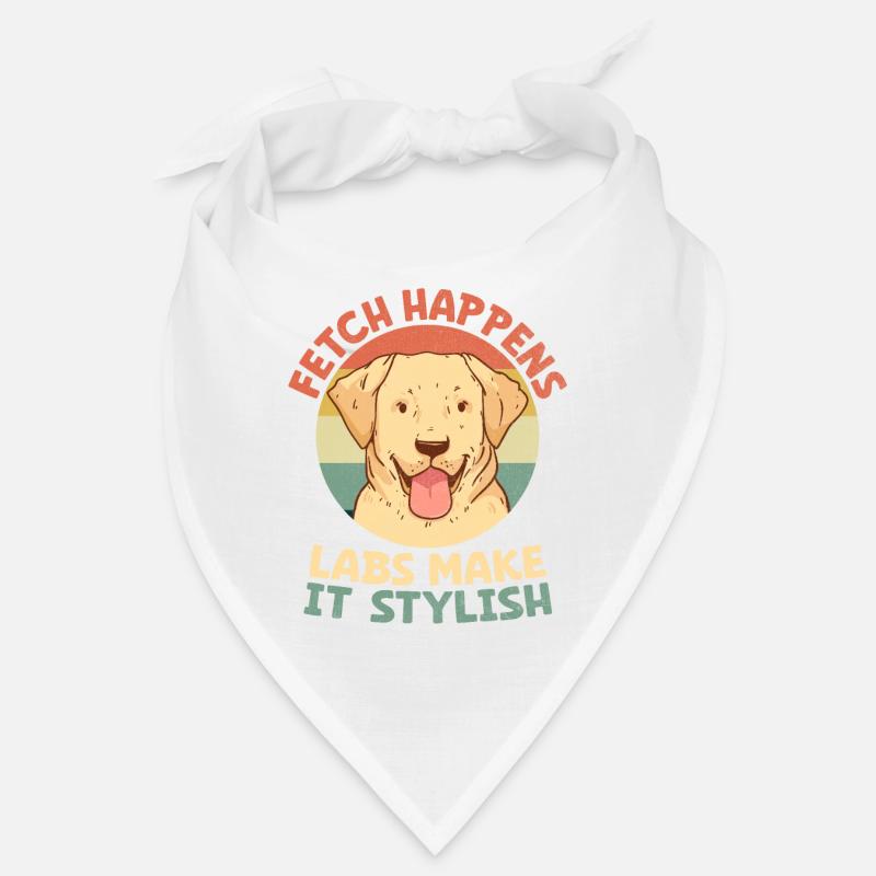 Fetch Happens Labs Make It Stylish Labrador Retrie Bandana