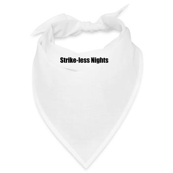 Bowling - Strike-less Nights - Bandana - Weiß - Vorne