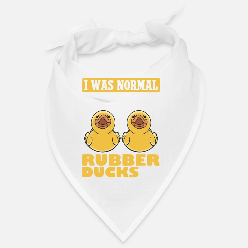 Quietscheentchen Quietscheente Gummiente Bandana
