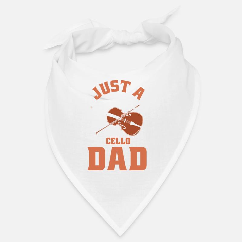 Cello Cellist Just A Cello Dad Bandana