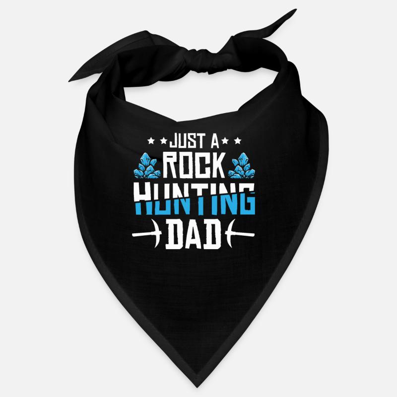 Geologist Stone Collector Father Bandana