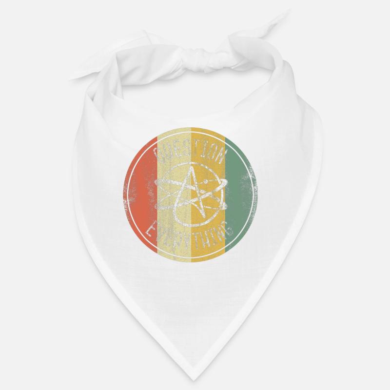 Atheist Science Atheism Question Everything Bandana