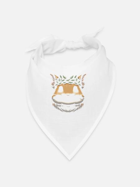 Design américain Pika Lover pour Pika - Bandana - blanc