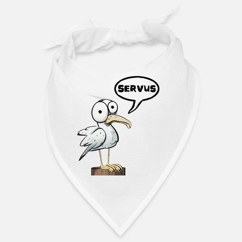 servus Möwe Nordsee Ostsee Laune Möwe Bandana