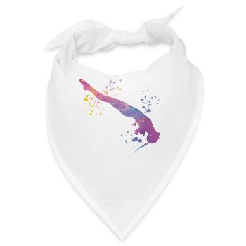 Synchronisierter Wassertaucher High Diver - Bandana - Weiß - Vorne